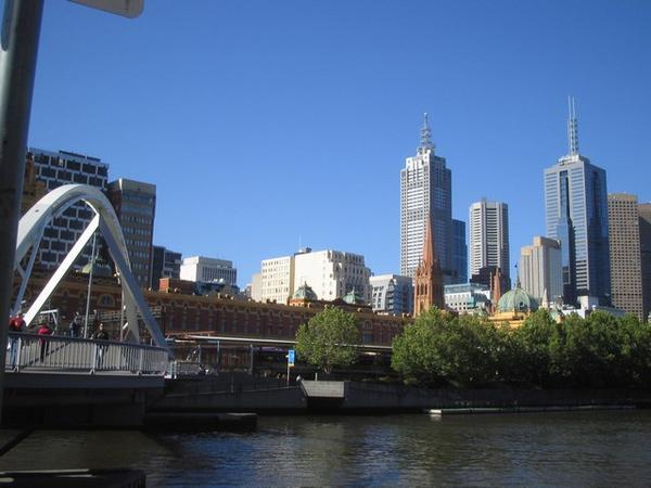 Melbourne from the Southbank