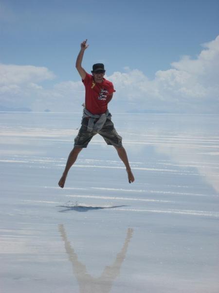 Paul on the Uyuni Salt 