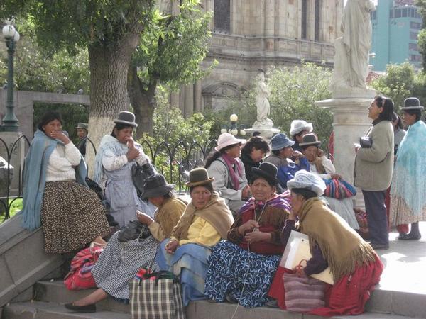 Bolivian Ladies.