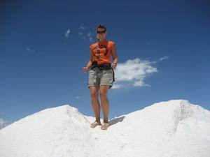 Bolivian Salt Ski-ing