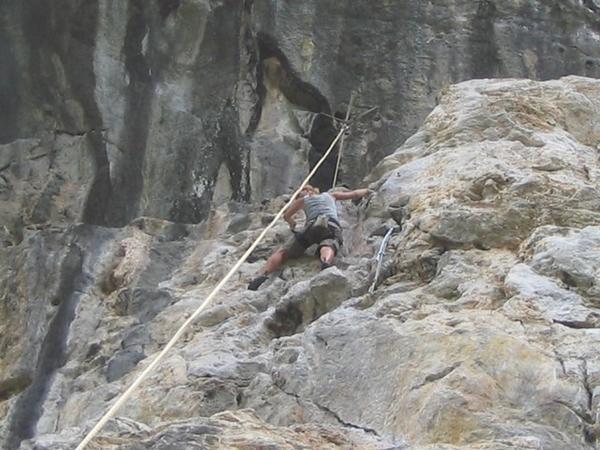 Elaine - Rock Climbing Raleigh