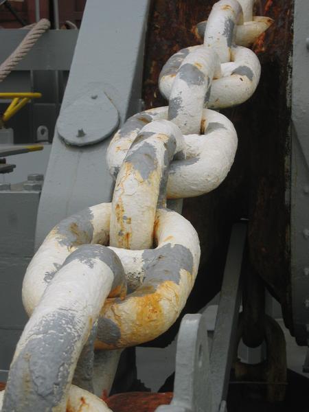 HUGE anchor chain, ANL Esprit