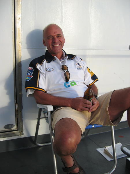 Fellow passenger Steve, Tasman Sea