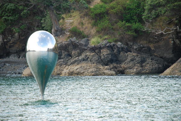 Water sculpture, Waihike Island