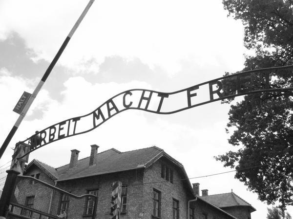 'Work Brings Freedom', Auschwitz