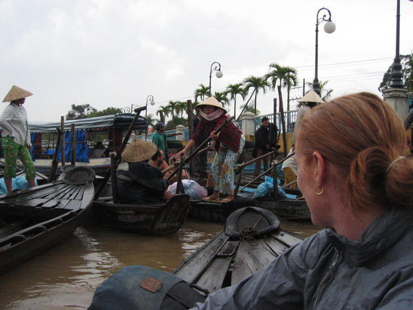 Parking trouble on the Mekong
