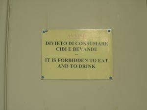 Italians are strict.