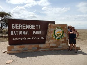 Entrance to Serengeti