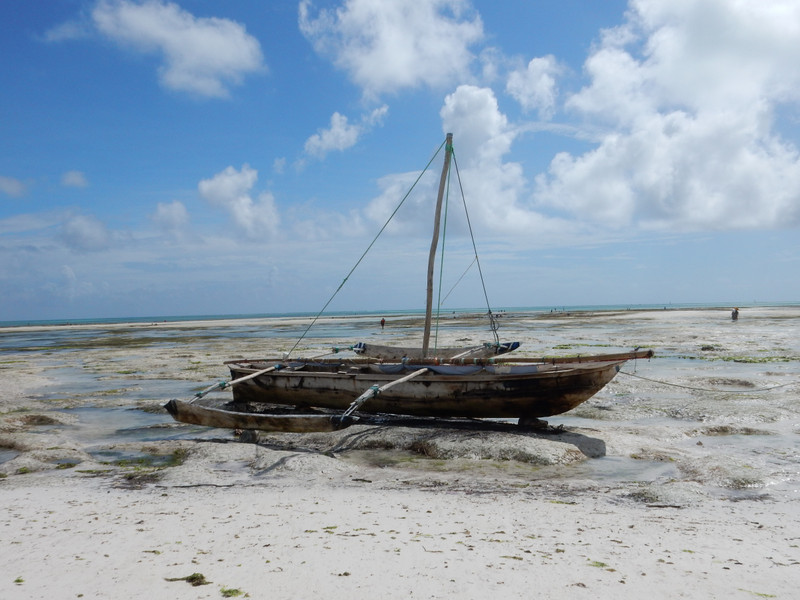 Boat at Low Tide
