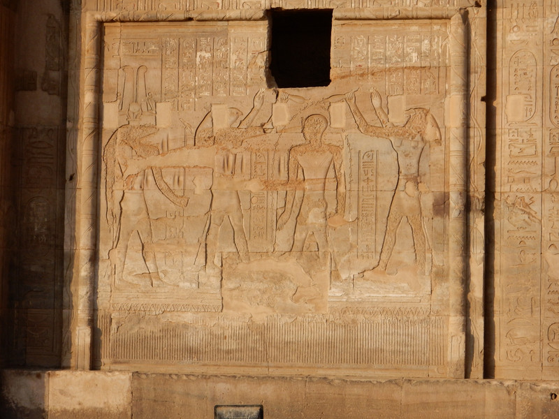 Carvings at Kom Ombo