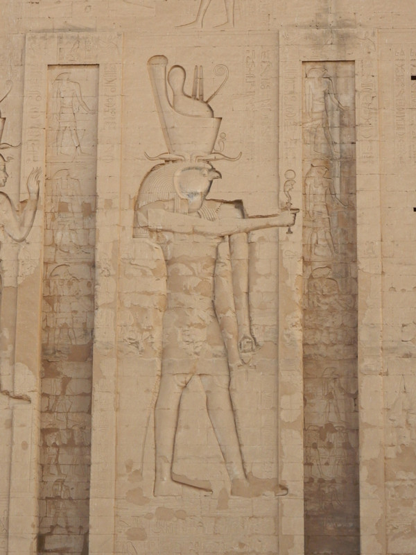 Carvings at Edfu