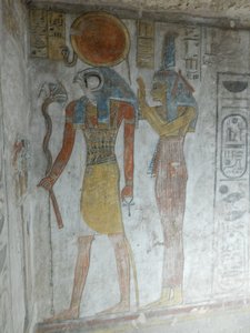 Mural at KV14-Tausert & Setnakht