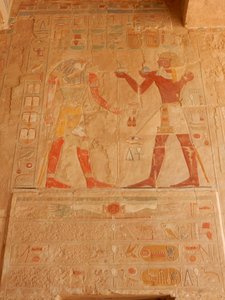 Mural at Hatshepsut