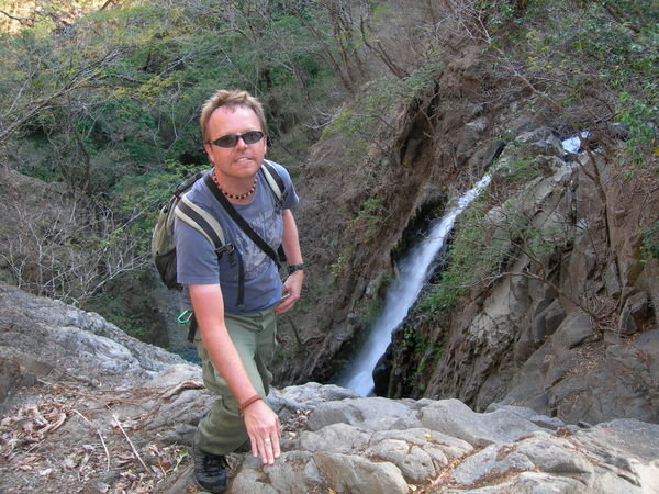 Hangin' at another waterfall...