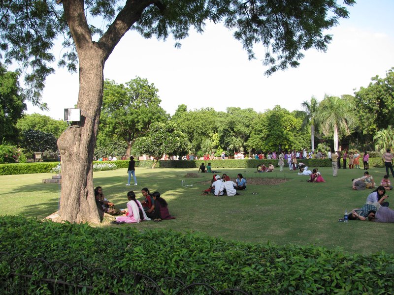 Park at Qutb Minar