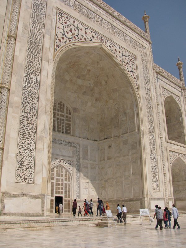 Entrance to the Mausoleum