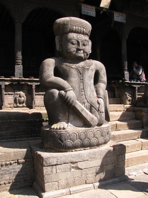 Guarding the Dattatreya Temple...