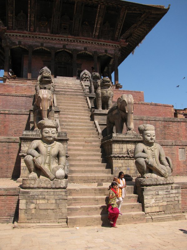 Entrance to Nyatapola Temple