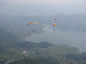 Scenes from a paraglider...