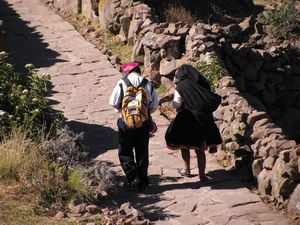 Locals on Taquile