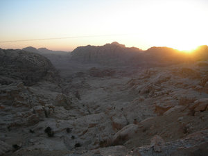 Sunset in Wadi Musa