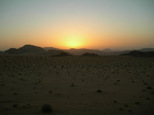 Sunset at Wadi Rum IV