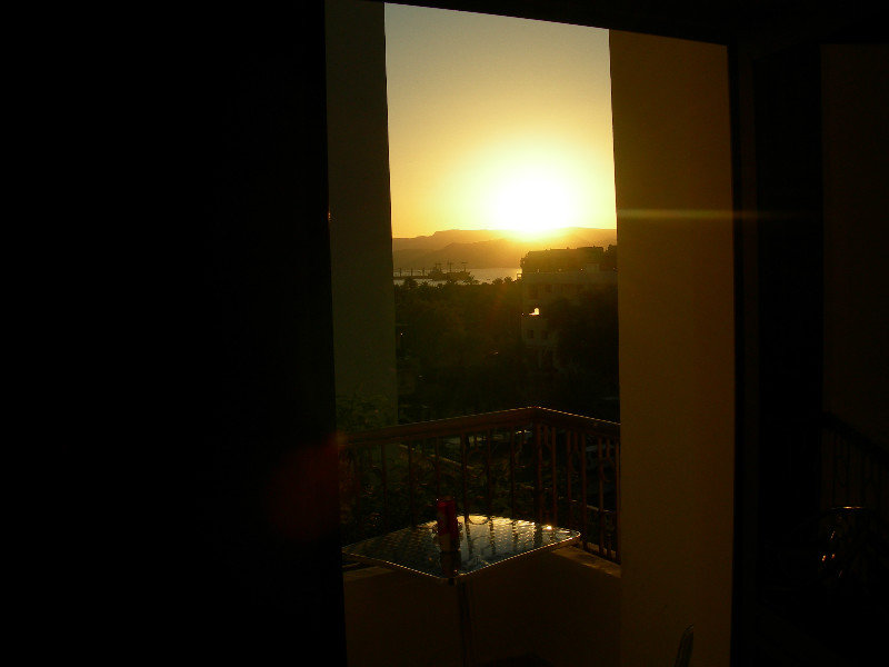 Sunset in Aqaba...