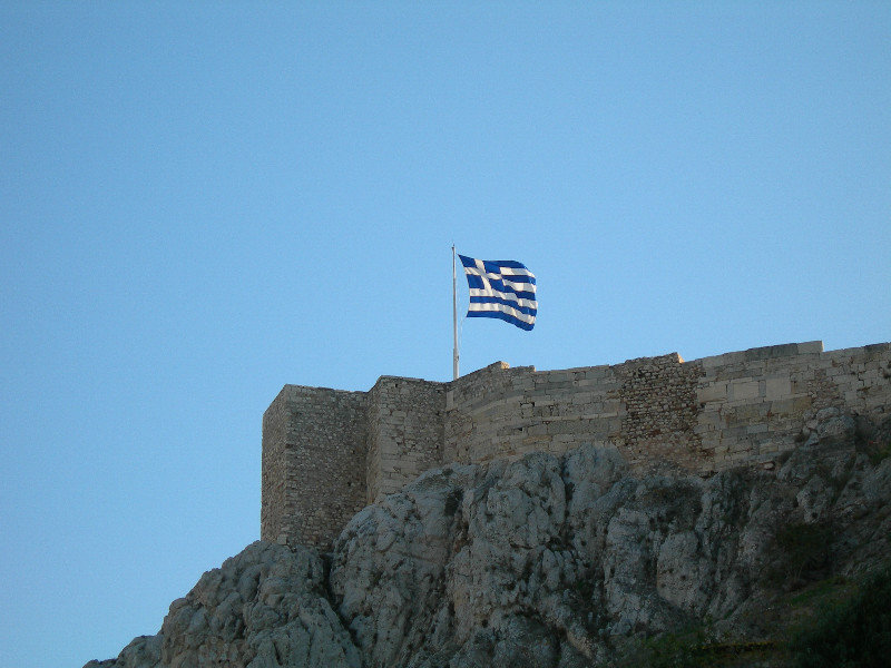 Flag at Acropolis...