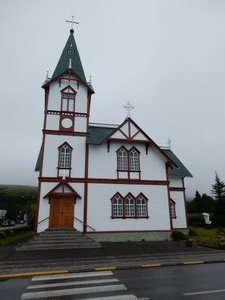 Church in Husavik...