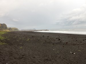 Black Sand Beach at Vik...