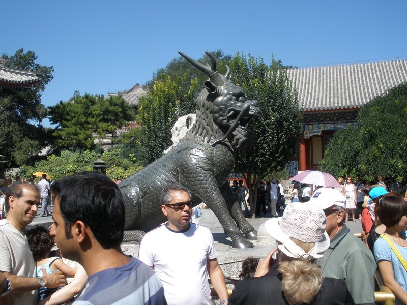 Kirin Statue