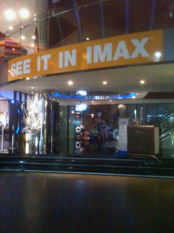 entry to the 8 story Imax