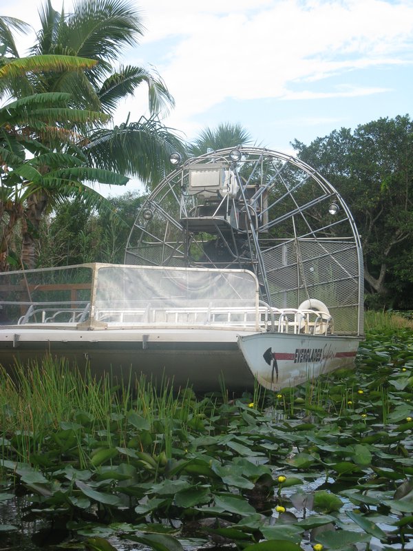 Airboat we rode in