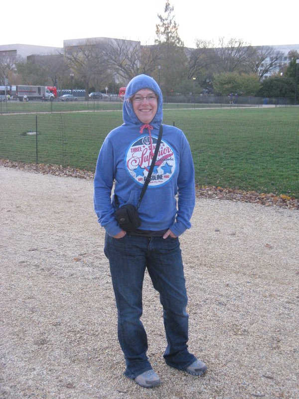 Me on the National  Mall