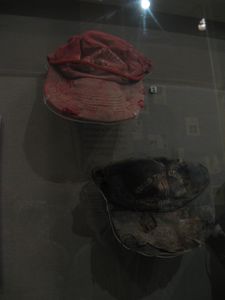 Hats found at ground zero