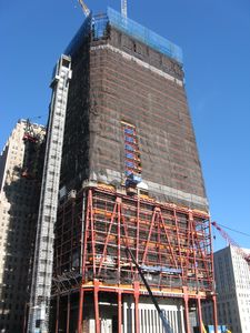 New Building being constructed at World Trade Centre Site