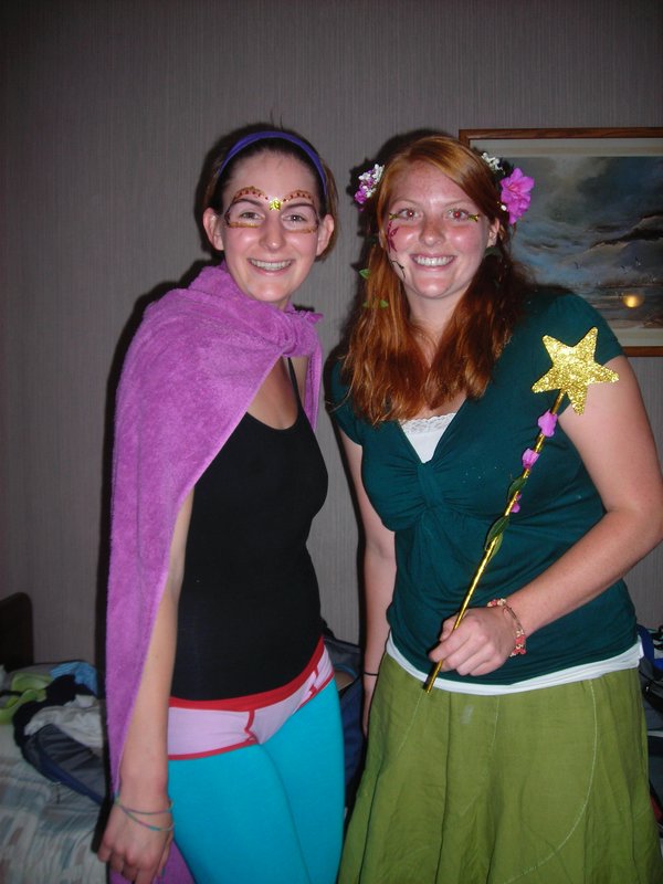 Halloween: Wonderpants Woman and Mother Nature