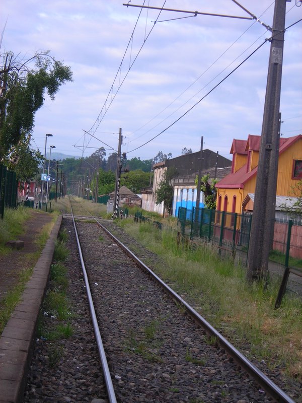 Train tracks in Lautaro