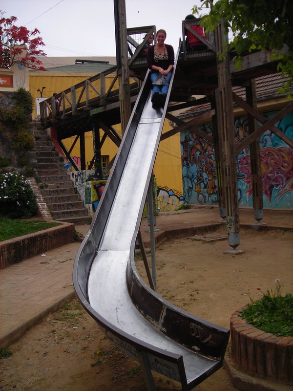 Slide near Ascensor Bellavista