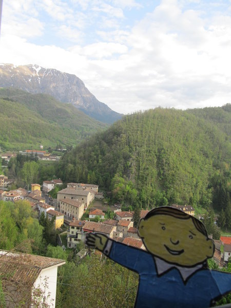 Flat Stanley in the Mountains
