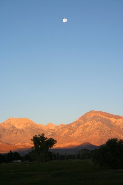 Sunrise on the Sierras
