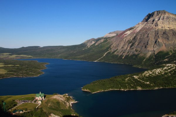 Middle & Upper Waterton Lakes