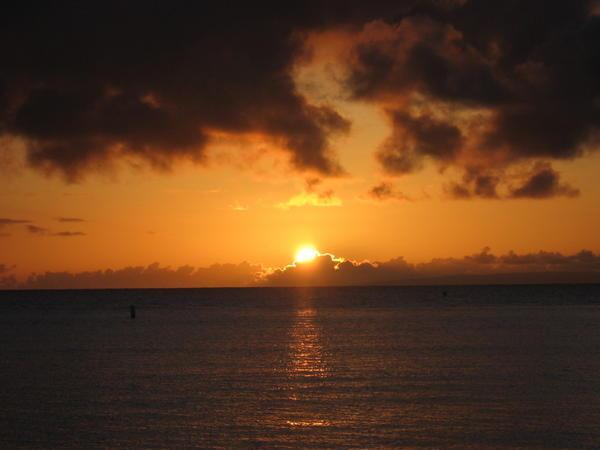 Ka'anapali beach sunset