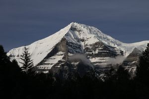 Mt.Robson at dusk