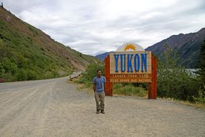 Ntering Yukon from BC