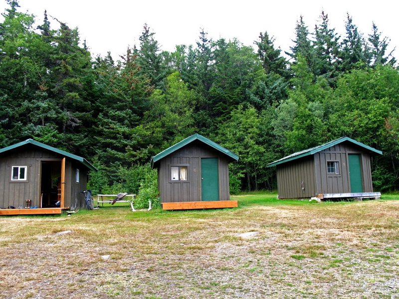 Bear creek cabins...we rented the middle one