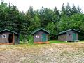 Bear creek cabins...we rented the middle one