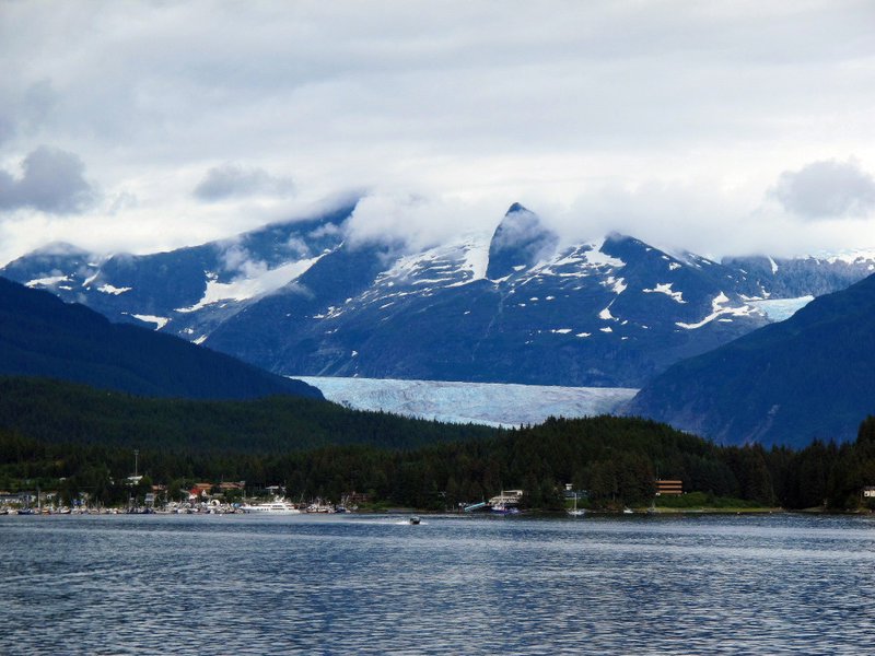 Mendenhall welcoming visitors to Juneau