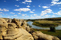 hoodoos by a river are called "coulees"