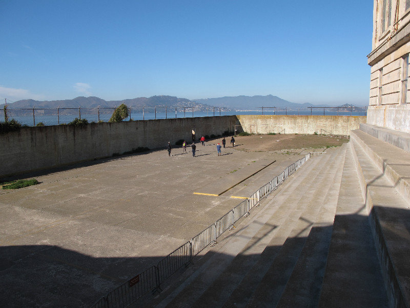 Play field for prisoners
